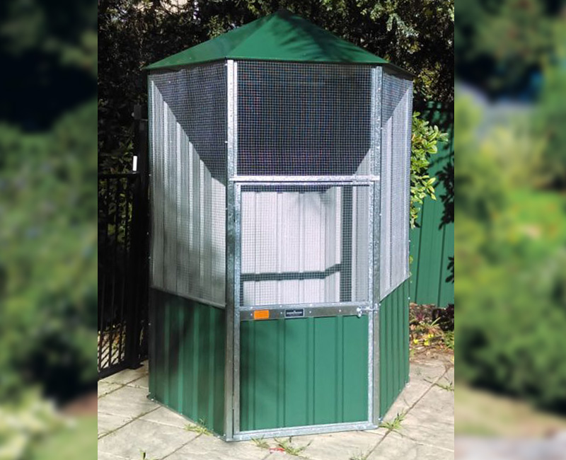 hexagonal bird aviary for sale