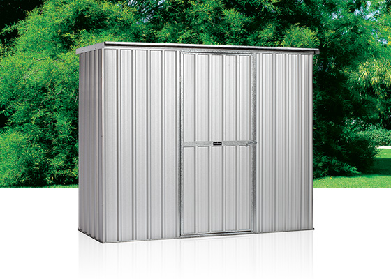 Image of a compact storage shed